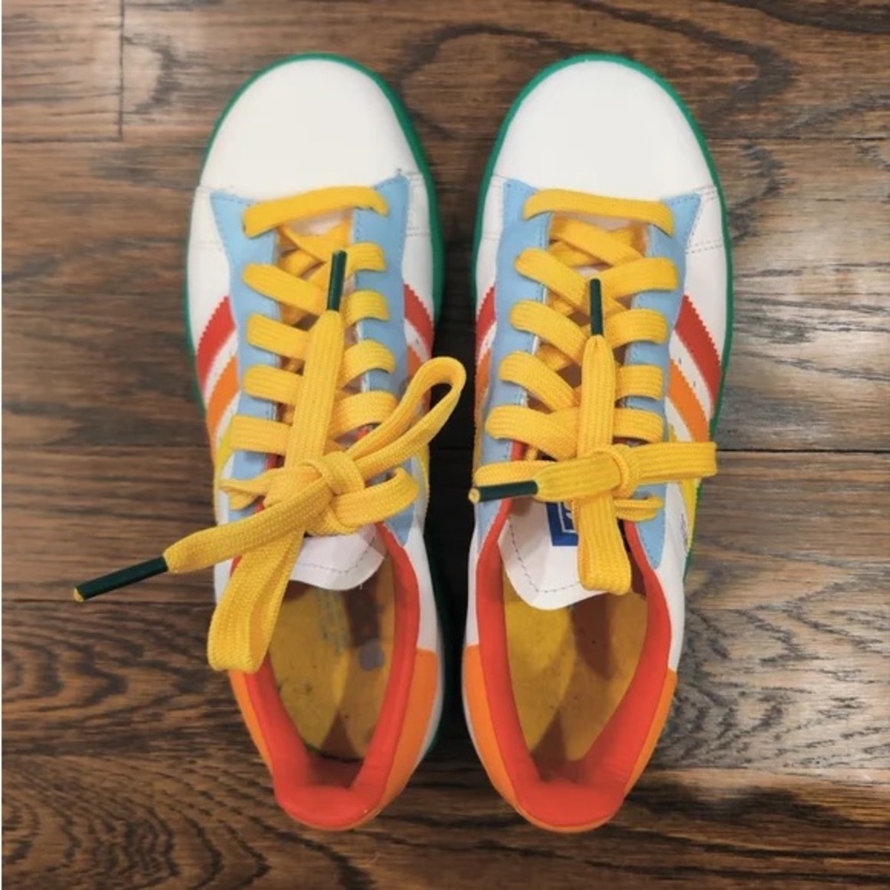 Vintage Adidas Campus Colorful Sneakers Y6